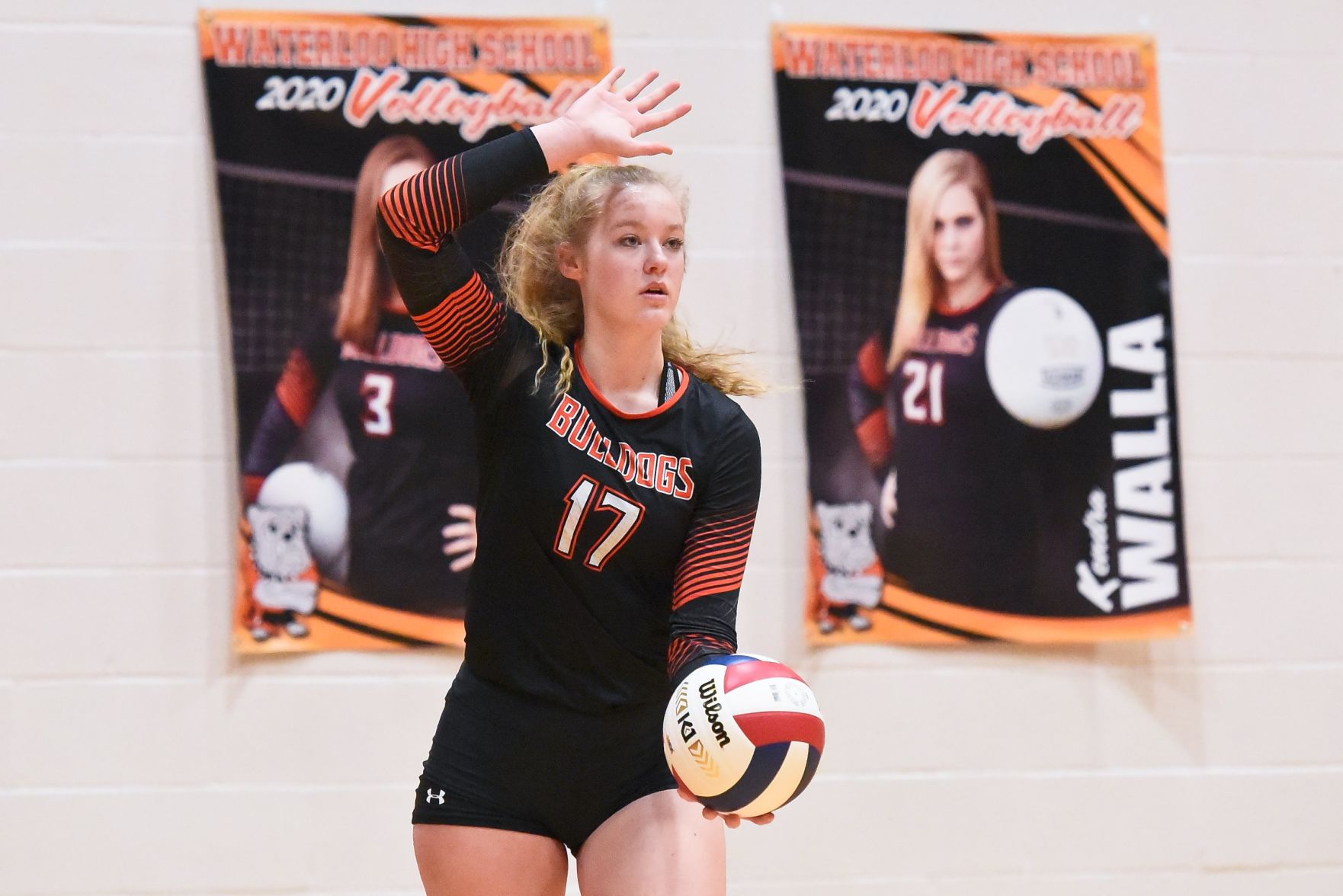11/06/19 - Girls Volleyball - Illinois Sectional Final -Centralia vs Waterloo